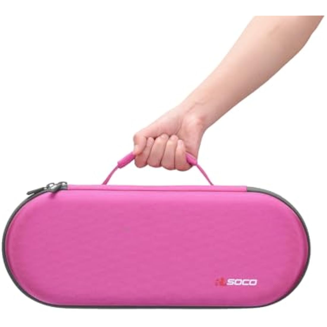 RLSOCO Hard Travel Case for Dyson Supersonic Hair Dryer HD15 HD08 – Pink