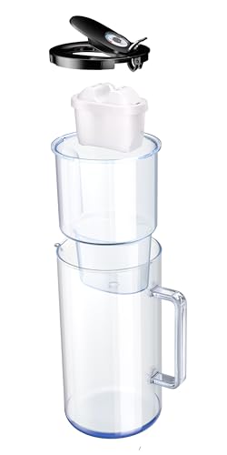 Aquaphor Glass Water Filter Jug – 2.5L Premium Carafe with Maxfor+ Filter