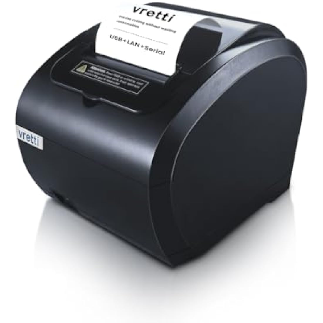 vretti Thermal Receipt Printer – 200mm/s POS Ticket Printer with USB LAN