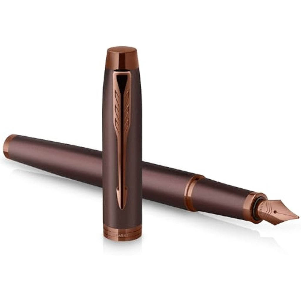 Parker IM Fountain Pen – Burgundy Monochrome Finish – Medium Point
