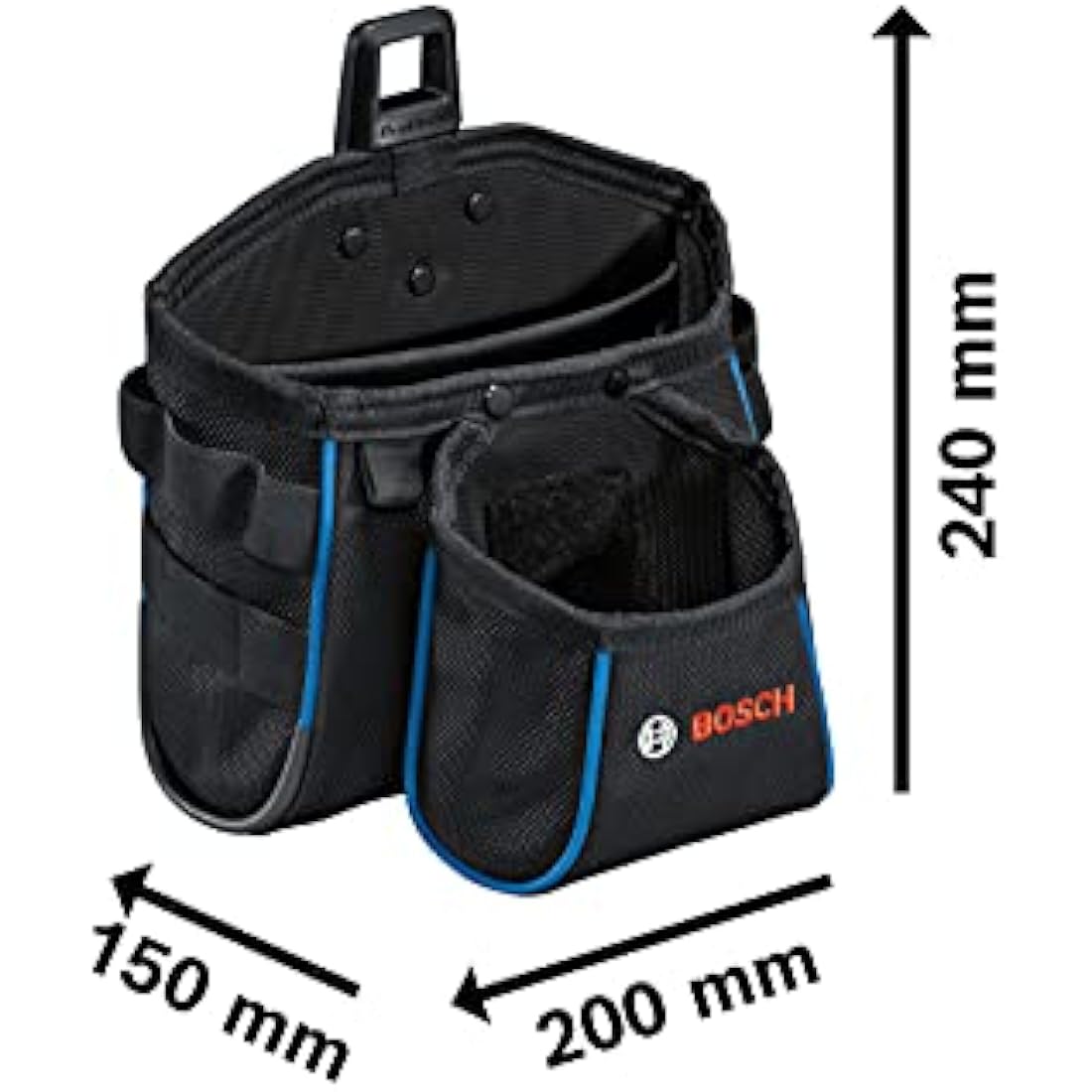 Bosch Professional GWT 2 Tool Pouch | ProClick System Belt Holster