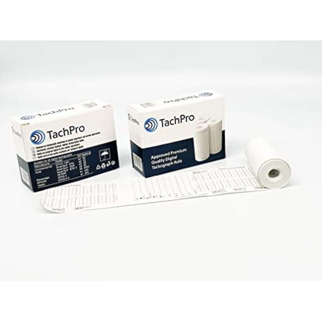 TachPro Digital Tachograph Rolls | BPA Free Thermal Paper | 60 Roll Pack