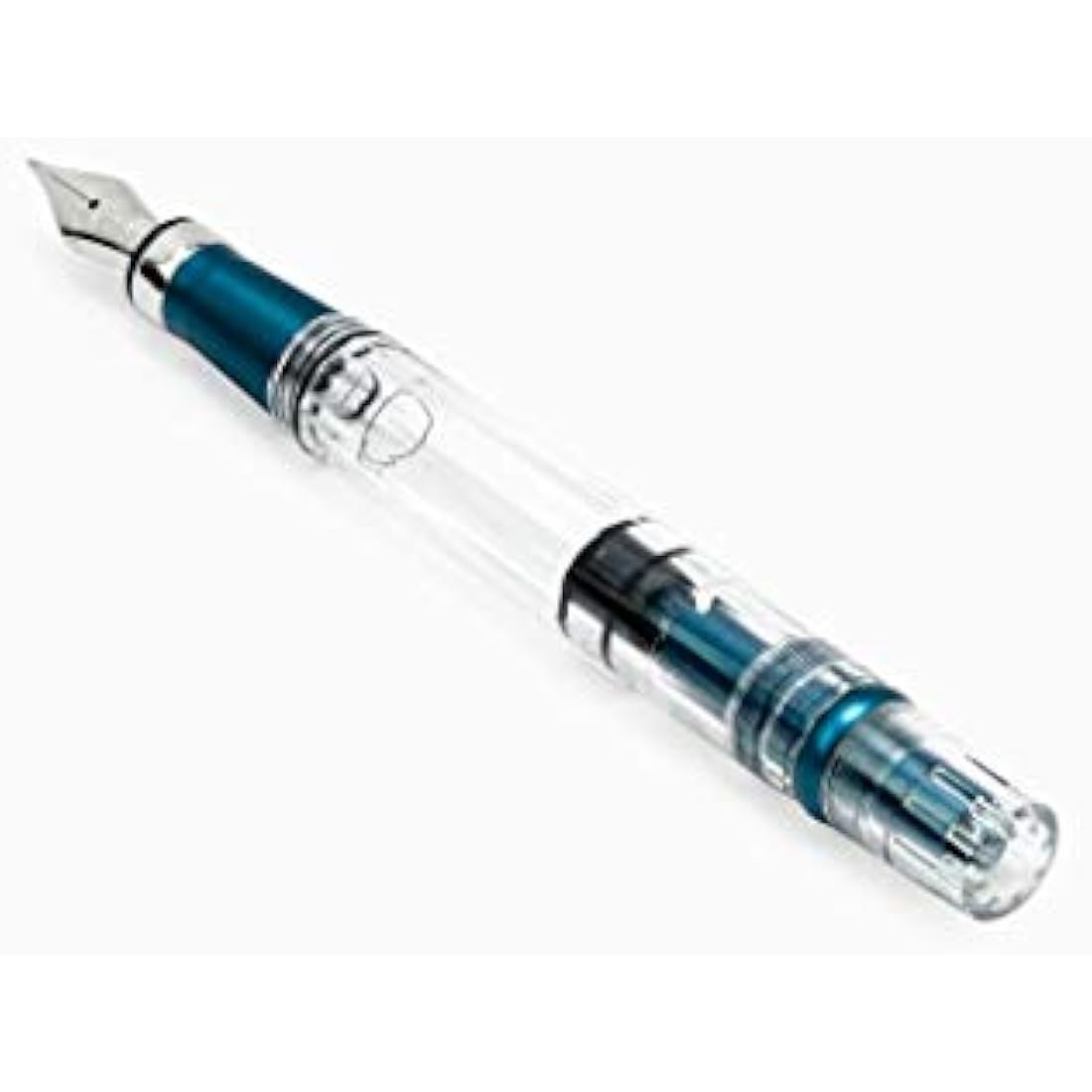 TWSBI Diamond 580AL R Fountain Pen - Prussian Blue - Stub 1.1 Nib