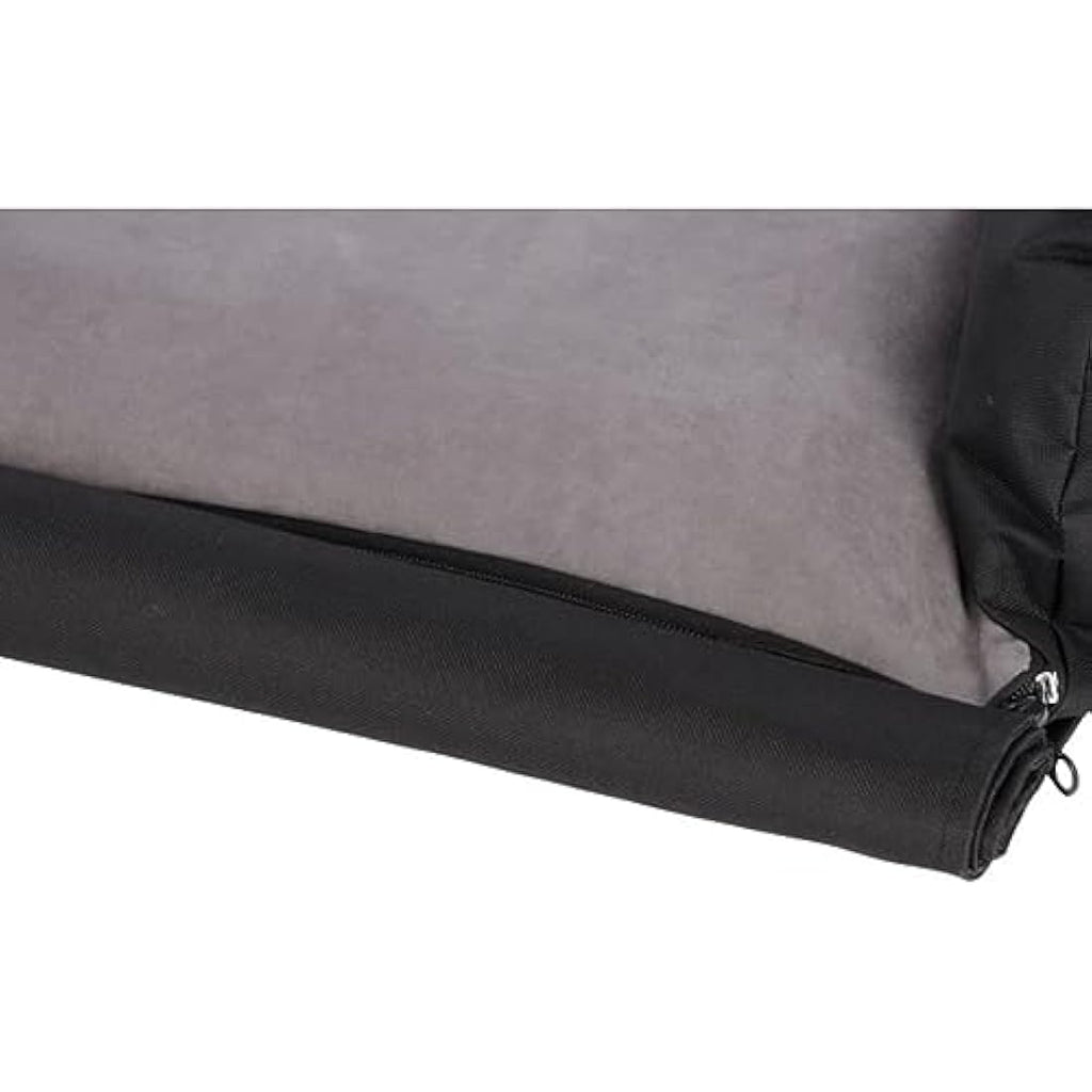 Kerbl Dog Car Bed – Durable Oxford Fabric Boot Protector, Black, 80x60cm