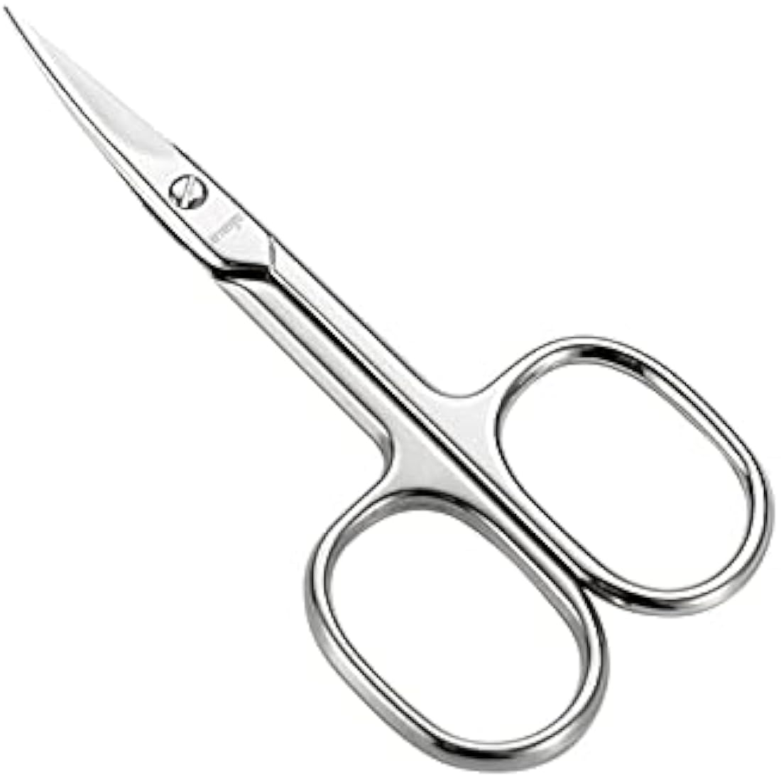 LIVINGO Stainless Steel Manicure Scissors – Curved Blade Beauty Tool