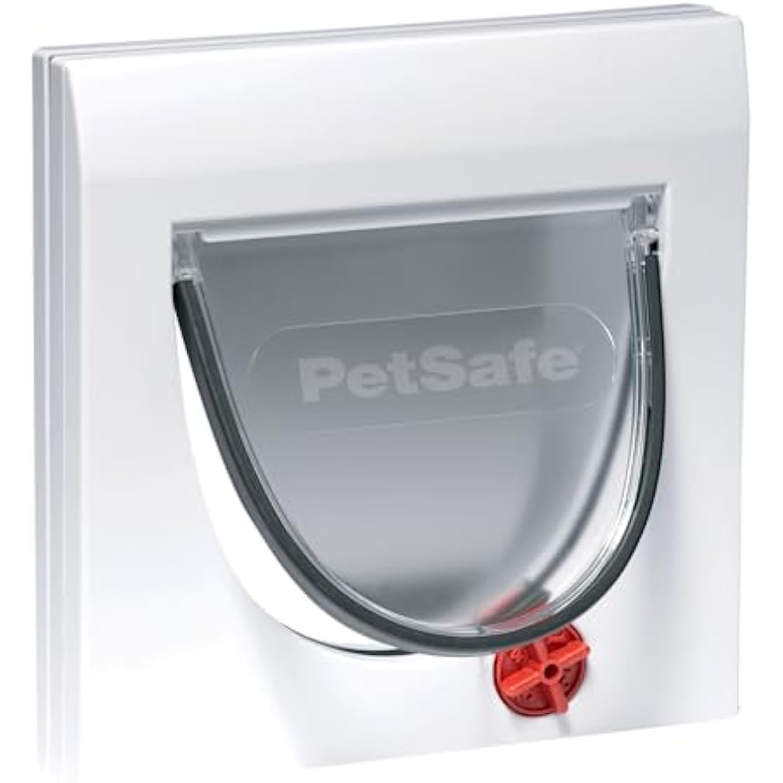 PetSafe Staywell Classic 4-Way Locking Cat Flap with Tunnel - White