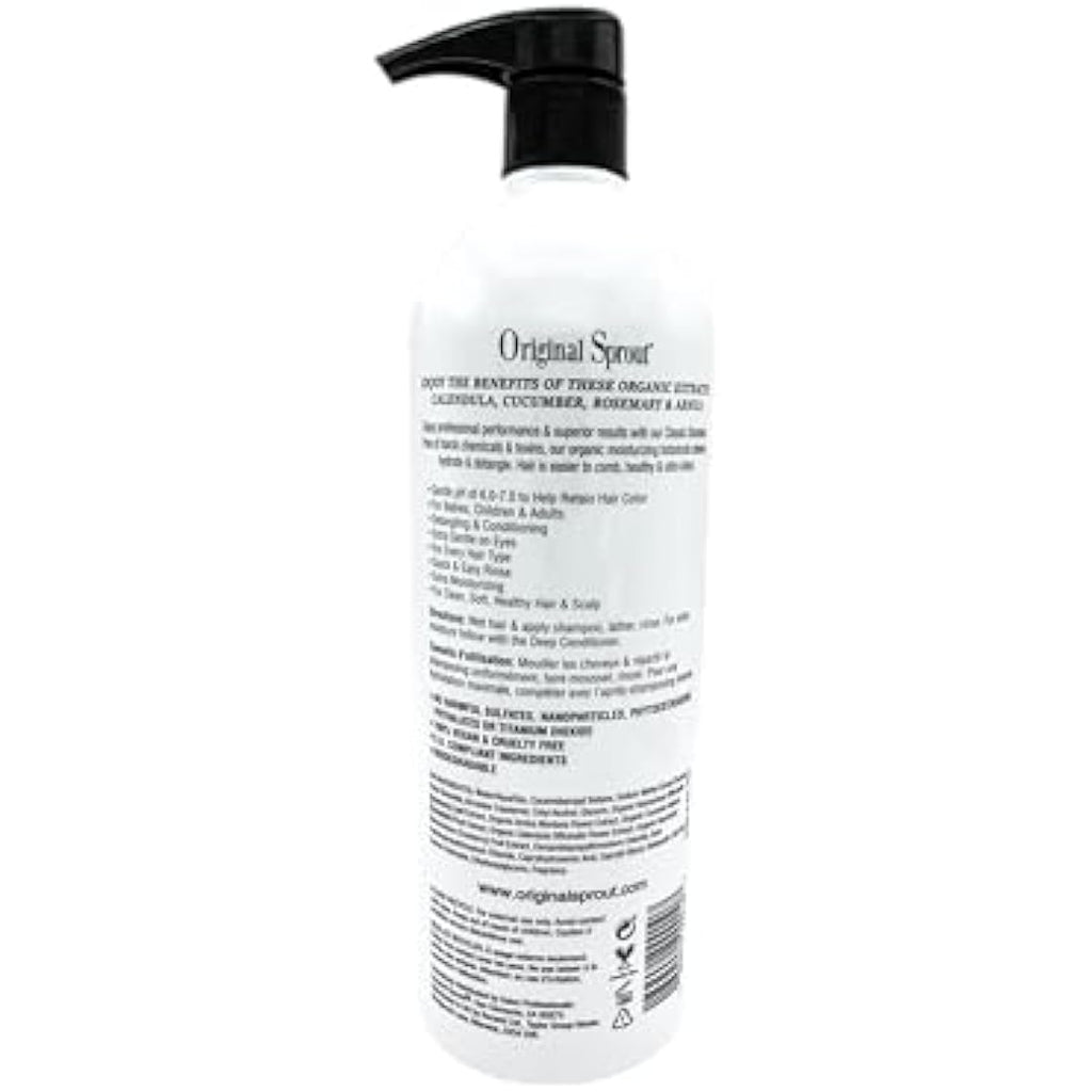 Original Sprout Sulphate Free Classic Shampoo | Gentle Baby & Family | 946ml