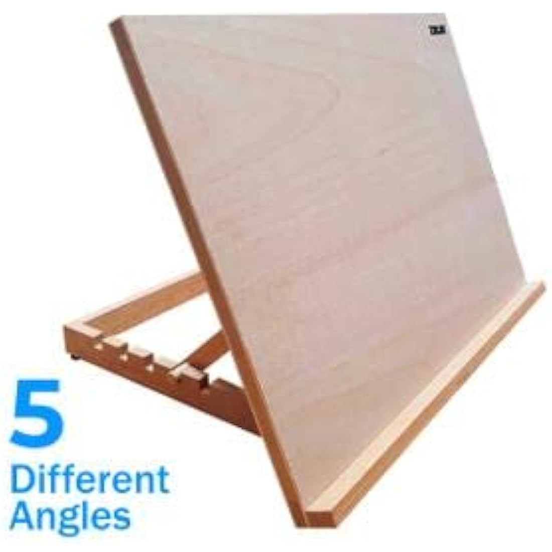 Zieler A3 Beechwood Table Top Art Easel – Adjustable Desk Drawing Board