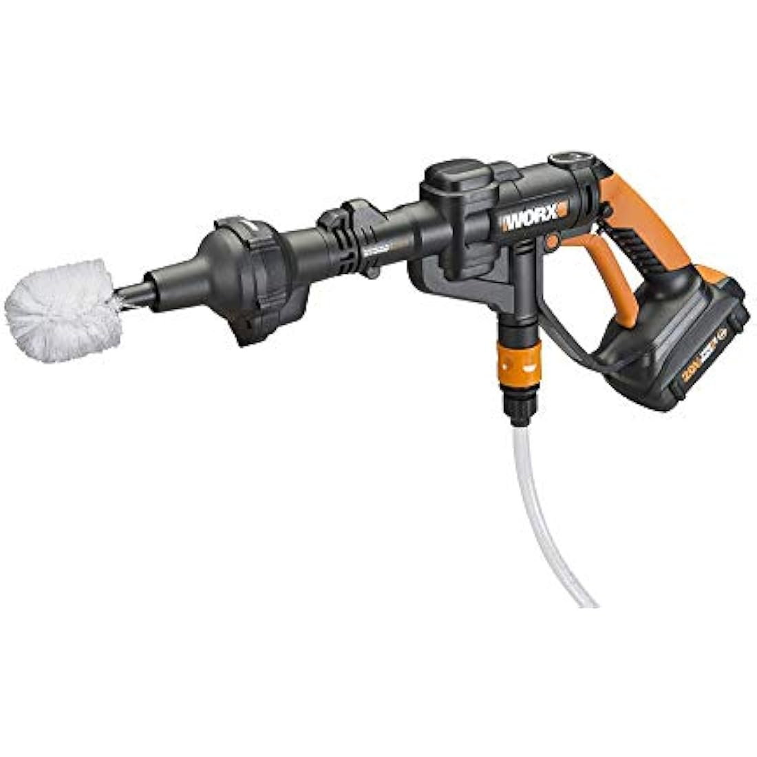 WORX WA4042 Hydroshot Wheel Ball Brush – Car Rim Cleaning Accessory