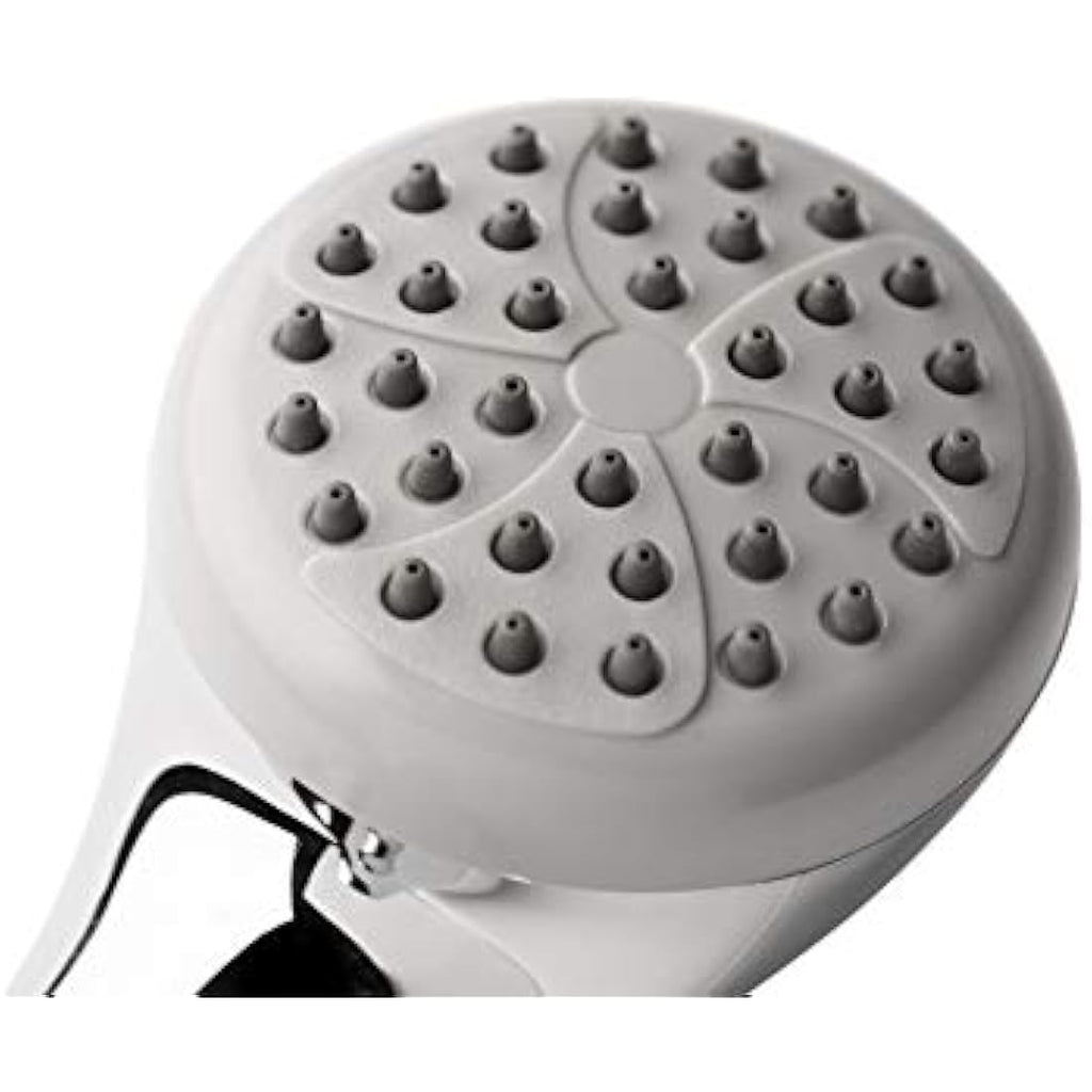 Croydex Chrome Shower Mixer Set with Riser Rail and 1.5m Hose