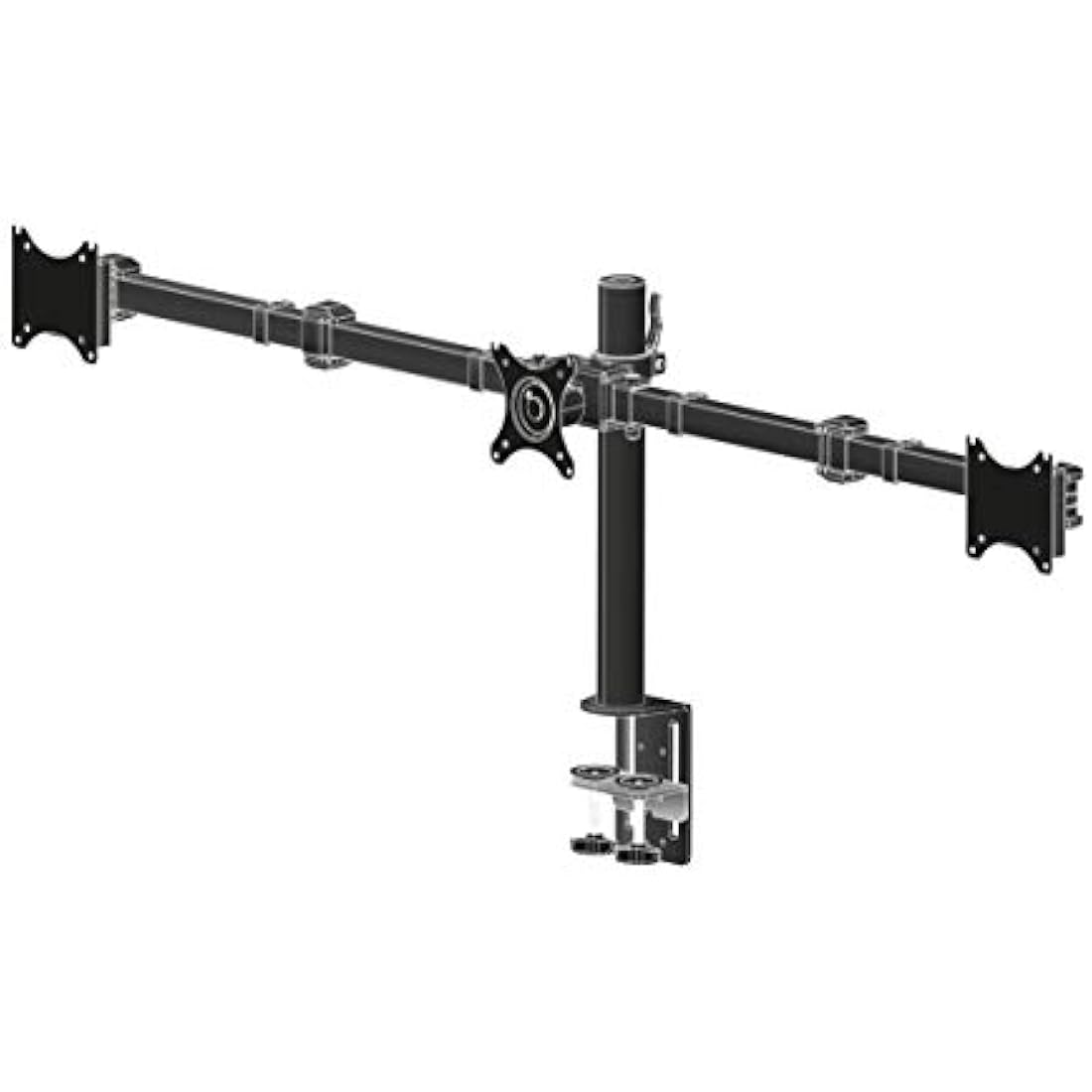 Iiyama DS1003C-B1 Triple Monitor Arm – Desk Mount for 27 Inch Screens