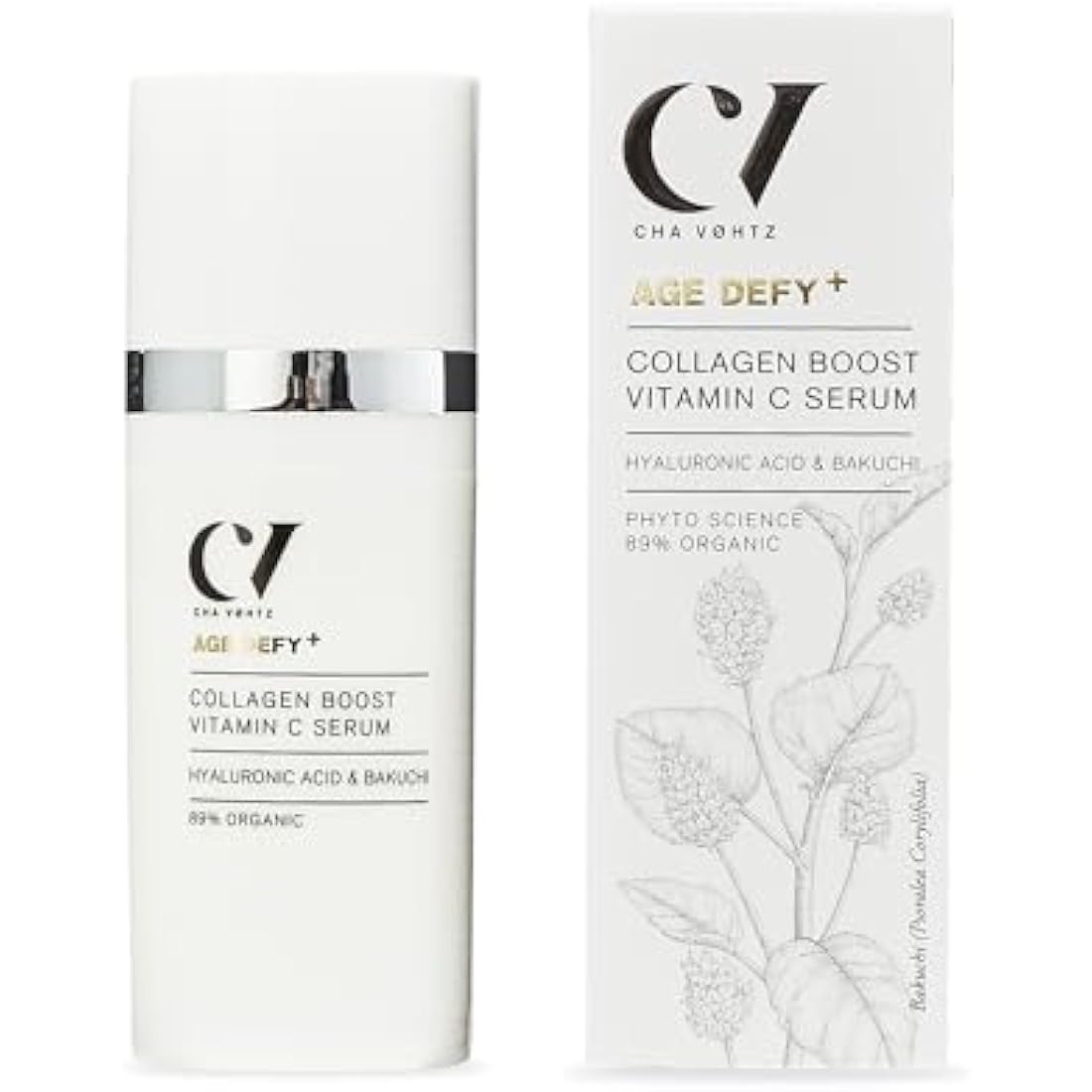 Green People Age Defy+ Vitamin C Serum | Organic Collagen Boost - 30ml