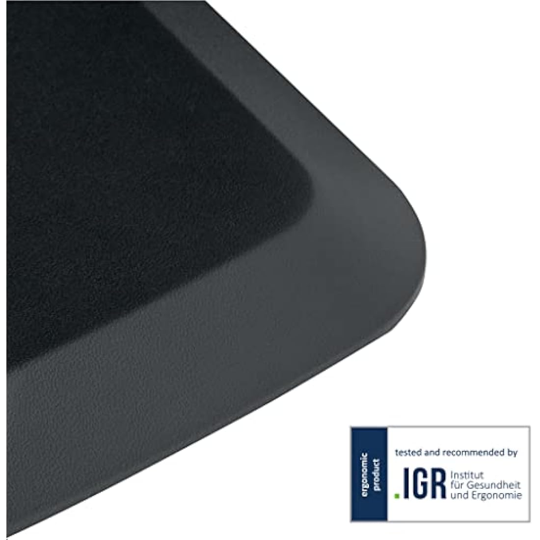 Leitz Ergo Cosy Anti Fatigue Mat – Cushioned Foam Floor Mat, Velvet Grey