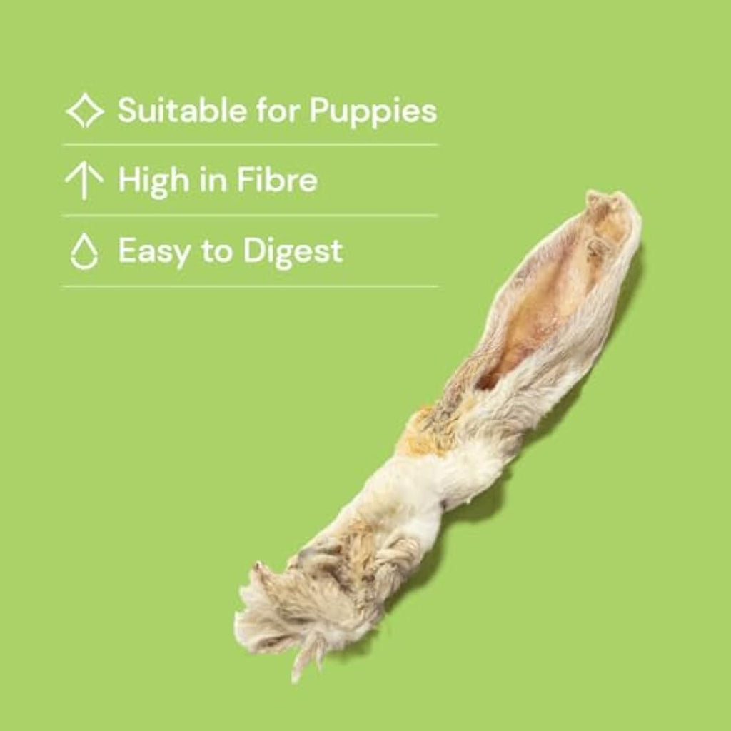 Jolof Store Hairy Rabbit Ears | Natural Low Fat Dog Dental Chews - 1kg