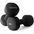 KG Physio Neoprene Dumbbells Set – Anti-Roll Cast Iron Hand Weights