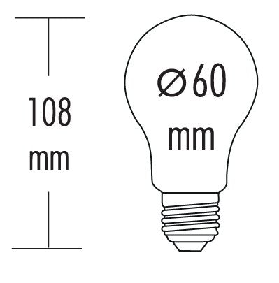 greenandco Anti-Mosquito LED Bulb E27 | Yellow 5W 500lm | 10-Pack
