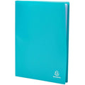 Exacompta A4 Display Book – 100 Pockets 200 Views – Green Polypropylene