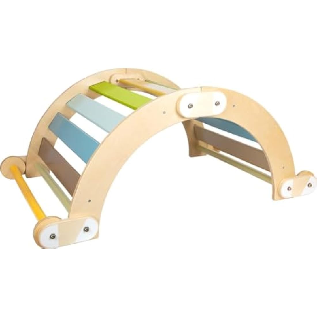 small foot Wooden Climbing Seesaw Adventure – Kids Indoor Exercise Toy