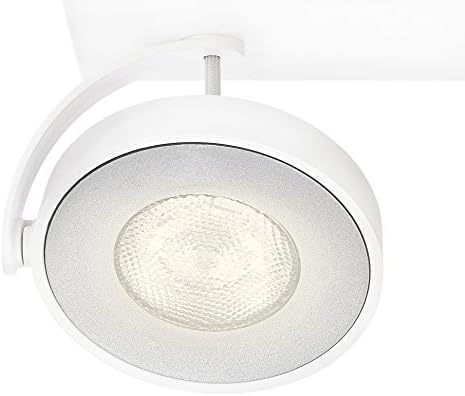 Philips MyLiving Clockwork 2-Bulb LED Spotlight Bar | White Finish
