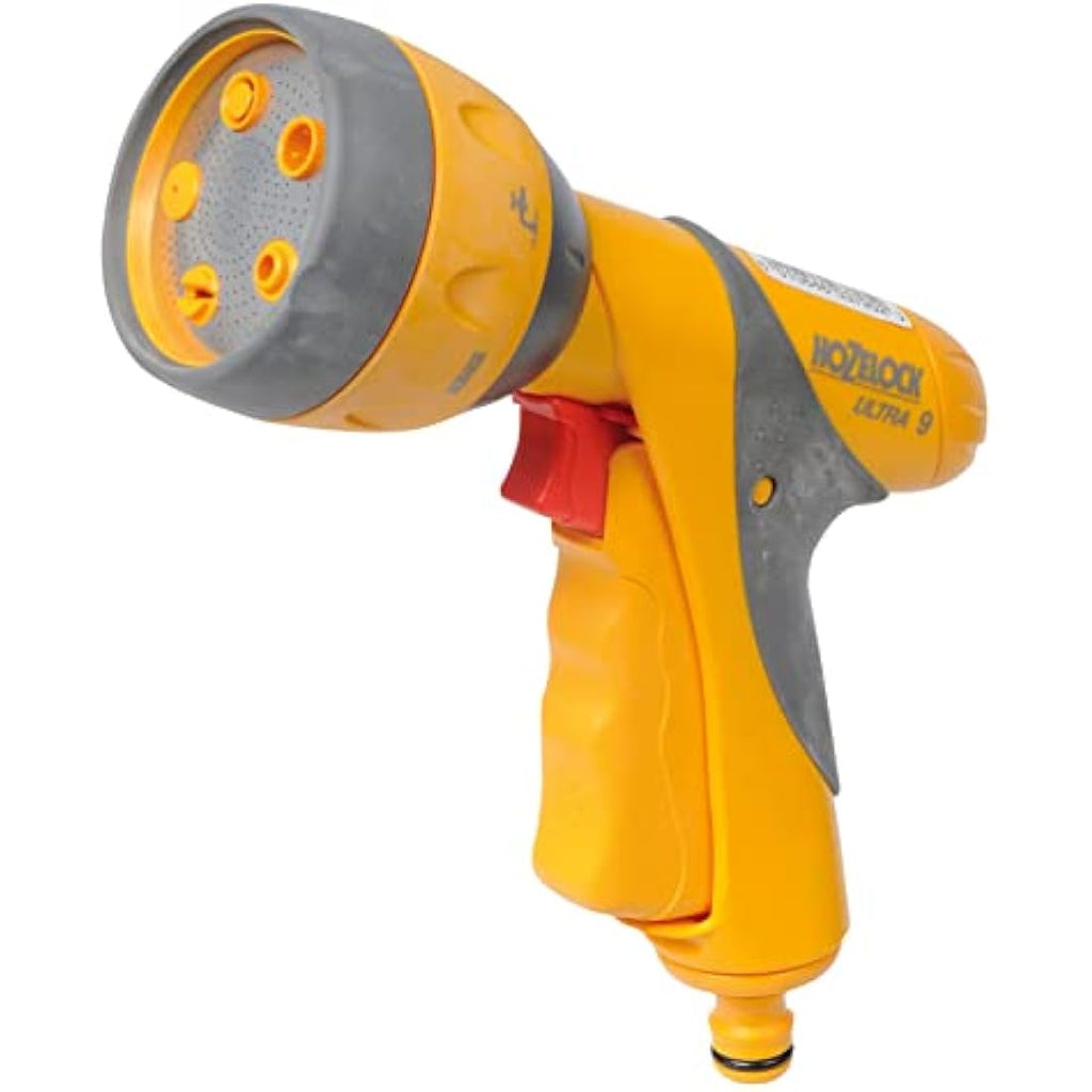 Hozelock Multi Spray Plus Gun – 6 Pattern Ergonomic Hose Nozzle