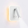uksunvi LED Bedside Reading Wall Lamp – 12W Adjustable Spotlight, White