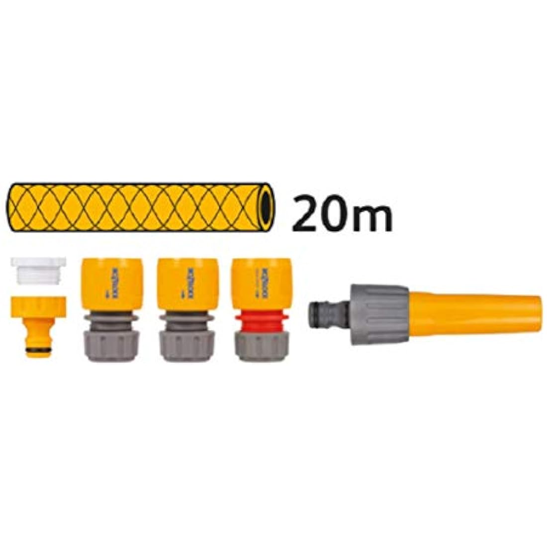 Hozelock Portable Compact Hose Reel – 20m Enclosed Garden Hose Box