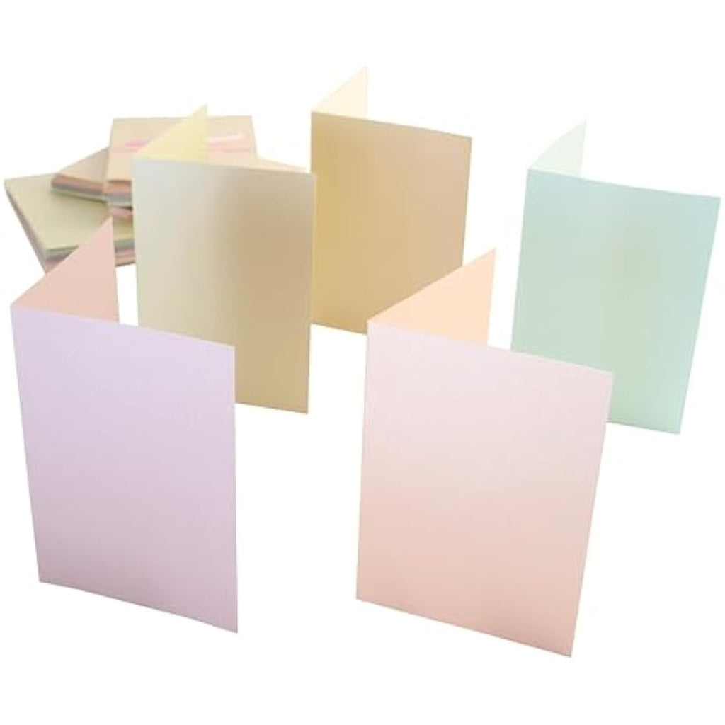 Anita's Pearlescent A6 Blank Cards & Envelopes - 50 Pack for Card Making