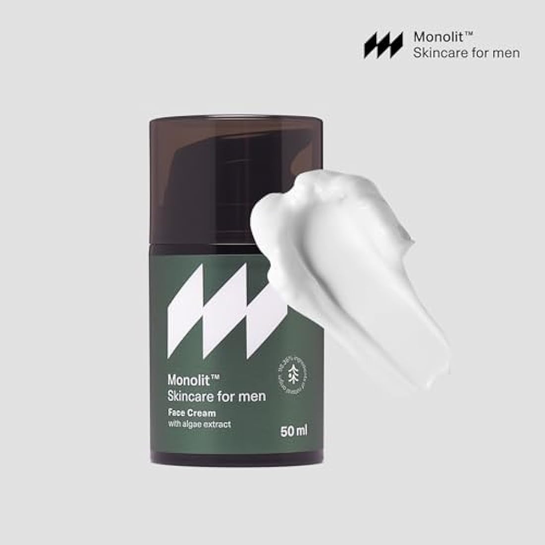 Monolit Men's Anti-Aging Face Cream | Algae & Avocado Oil Moisturizer