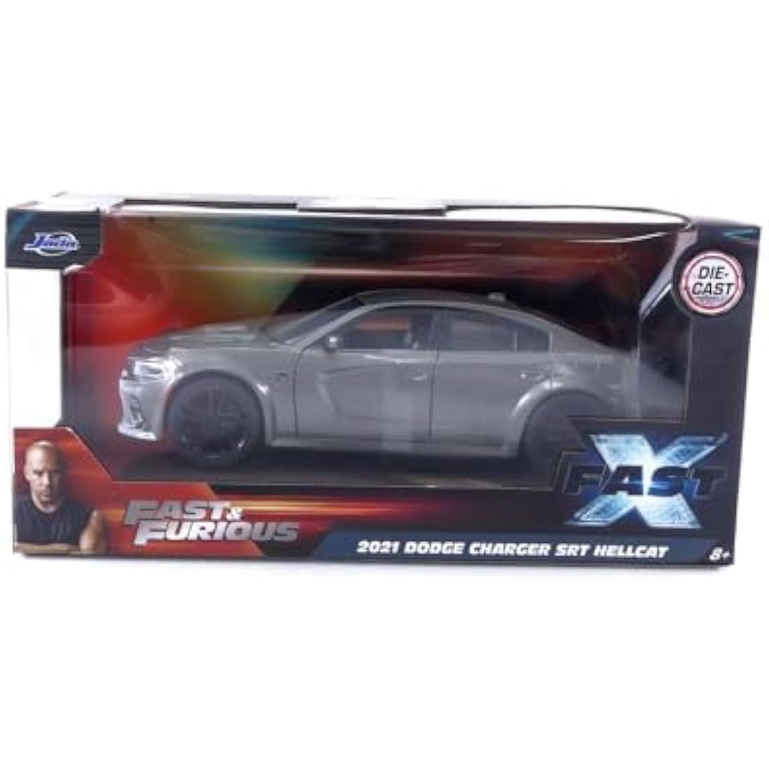 Dodge Charger SRT Hellcat Diecast Model Car - Fast & Furious X - 1/24