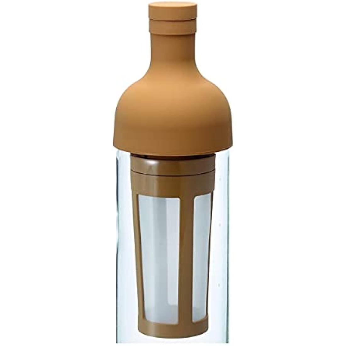 Hario Cold Brew Filter-In Coffee Bottle - 750ml Glass Maker, Mocca