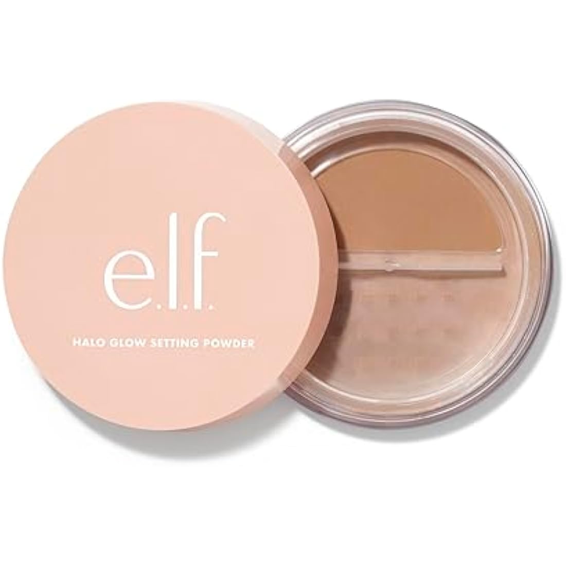 e.l.f. Halo Glow Setting Powder – Soft Focus Loose Powder, Dark