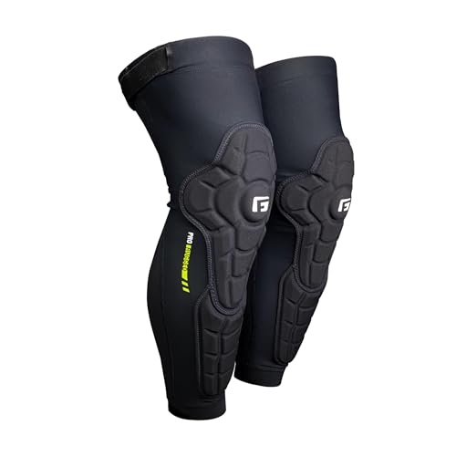 G-Form Pro-Rugged 2 Knee-Shin Guards | Padded Compression - Black