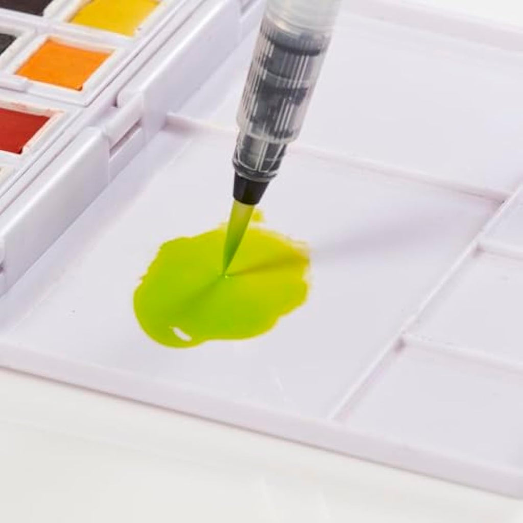 Derwent Inktense Paint Pan Set - 24 Water-Soluble Permanent Colours