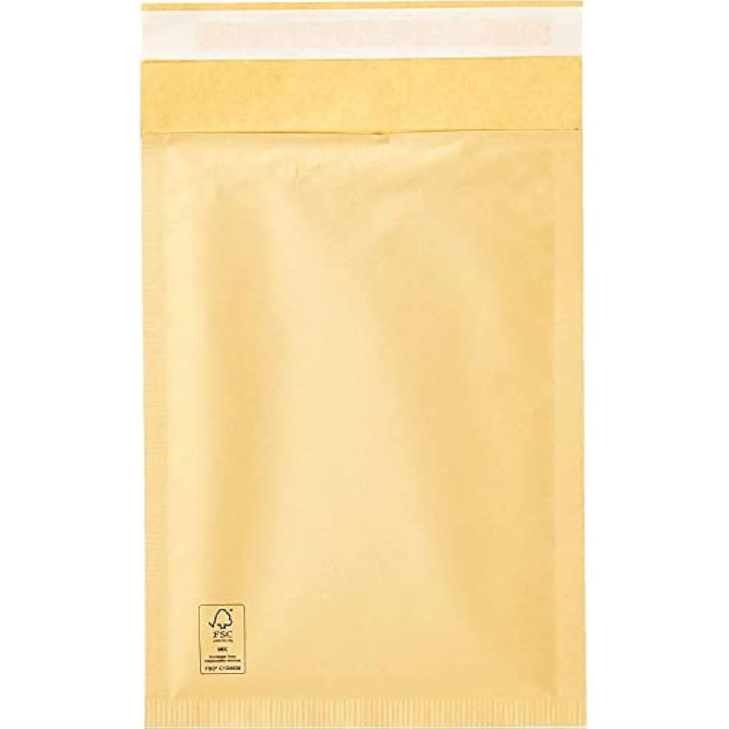 Postmaster A5 Gold Padded Envelopes - FSC Bubble Mailers, 10 Pack