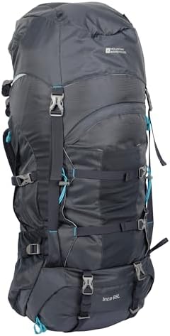 Mountain Warehouse Inca Extreme 65L Rucksack – Hardwearing Hiking Bag