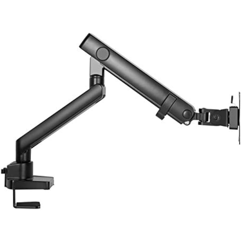 Amer Mounts Single Monitor Arm – 17-32" VESA Desk Mount, Black