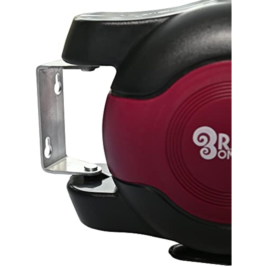 Ram Retractable Clothes Line – 30m Twin Cable Wall Mounted Dryer, Burgundy