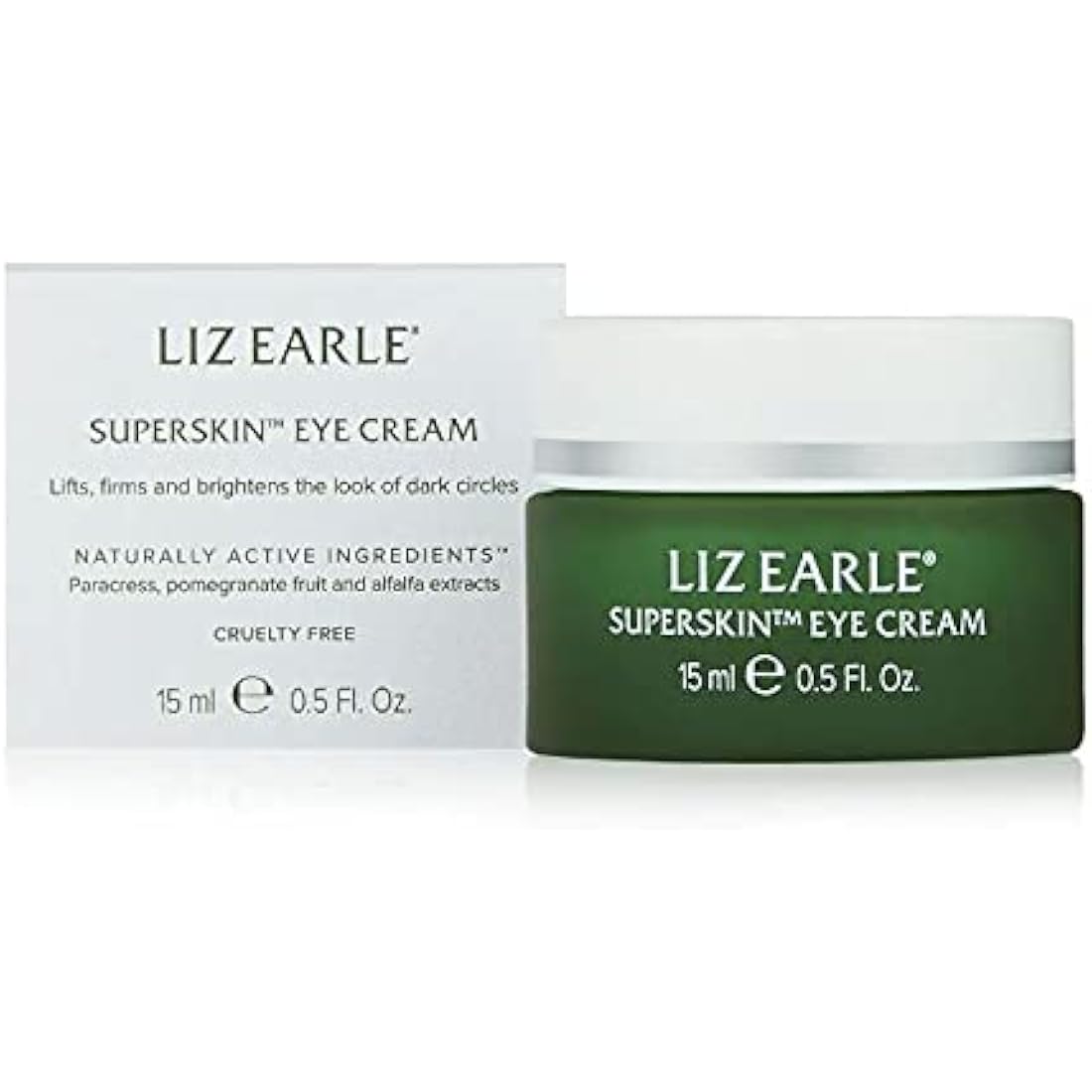 Liz Earle Superskin Eye Cream 15ml | Firming & Hydrating Vegan Skincare