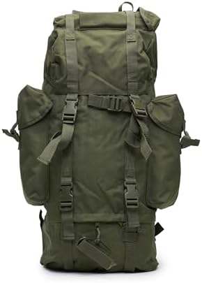 Brandit Men's Durable Nylon Backpack – Outdoor Travel Rucksack