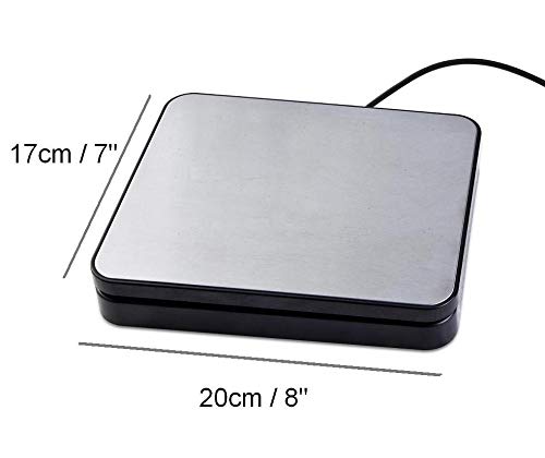 ABCON POSTSHIP 50kg Digital Shipping Scale – Stainless Steel Platform