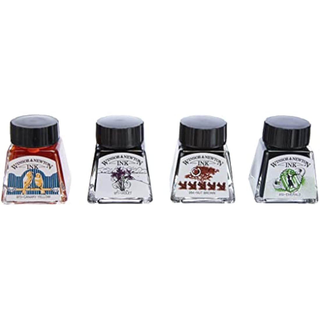 Winsor & Newton William Collection Drawing Ink Set - 8 x 14ml Bottles