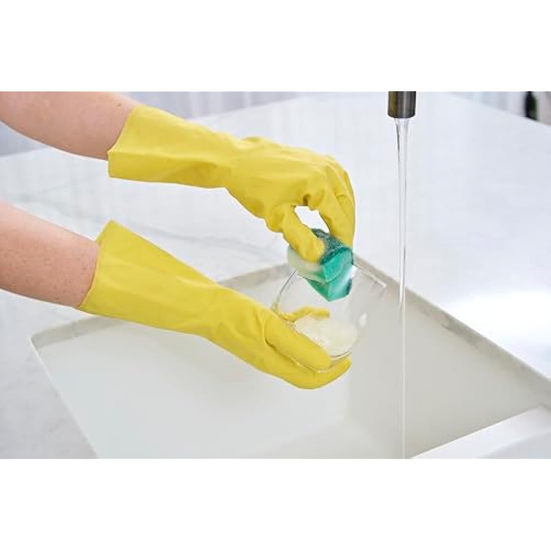 Spontex Essentials Washing Up Sponge Scourers - 120 Pack Bulk Set