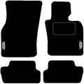 Mini Cooper F55 5 Door Car Mats - Red Edging Carpet