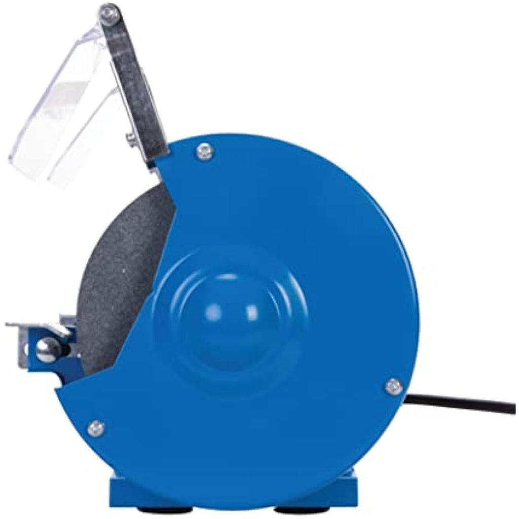 Silverline 150W Bench Grinder – 150mm DIY Grinding Tool, Blue