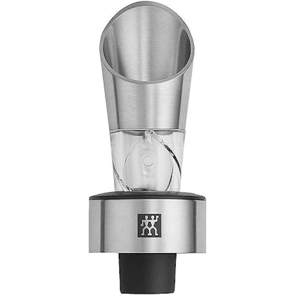 ZWILLING Sommelier Wine Decanter & Aerator – Stainless Steel Stopper