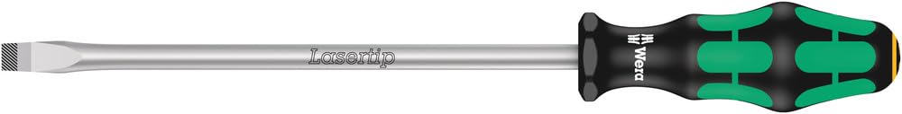 Wera Kraftform 334 Slotted Screwdriver – 10mm Tip x 200mm Blade