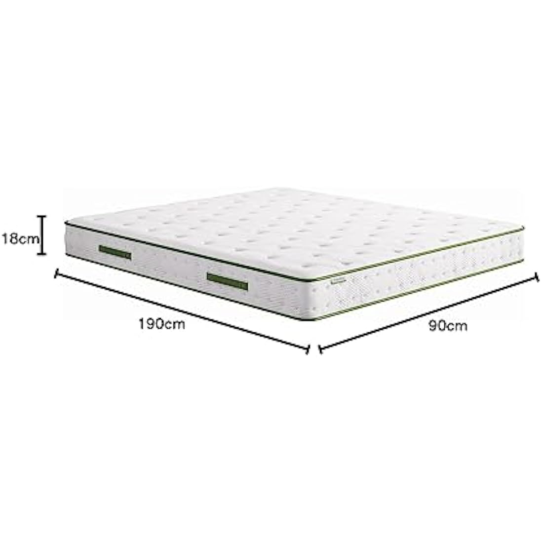 Novilla 7 Inch Single Hybrid Mattress | Gel Memory Foam & Pocket Sprung