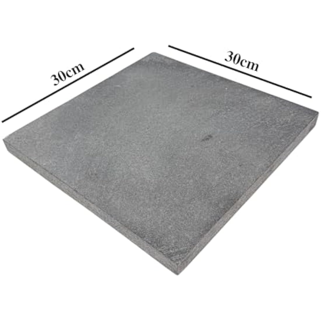 Camp&Fire Volcanic Pizza Stone – 30x30cm Natural Baking & BBQ Stone