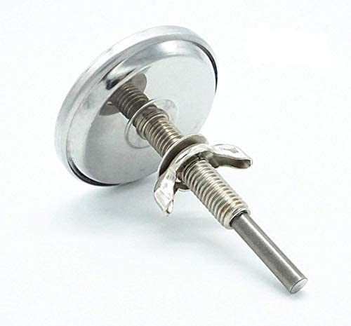 BBQ Thermometer – 6cm Stainless Steel Smoker Grill Gauge