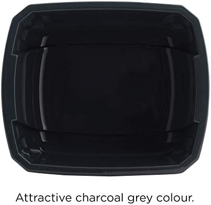CleanPEAK 10L Washing Up Bowl – Grey Durable Kitchen Sink Basin